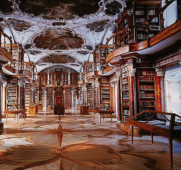 Die Stifts-Bibliothek St.Gallen von der UNESCO ins Weltkulturerbe aufgenommen
